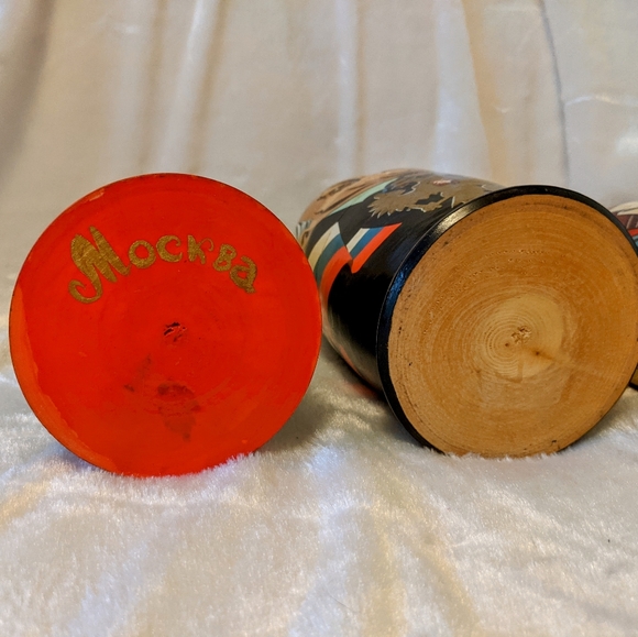 💥 SOLD 💥 Russian Political Leaders Nesting Dolls - Picture 3 of 15